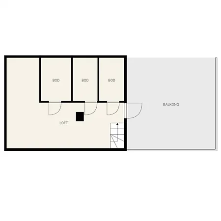 Lejlighed Stor & Moderne I Kanten Av Sentrum