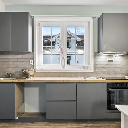 Apartment Stor & Moderne I Kanten Av Sentrum Skien